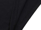 Berydress Women's 3/4 Sleeve V Neck Casual Party Work Faux Black Wrap Dress