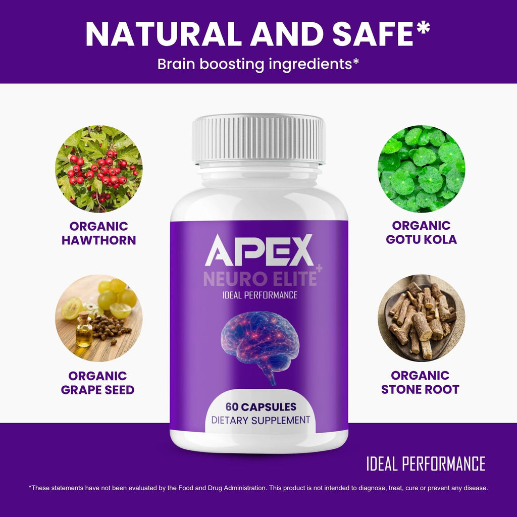Apex Neuro Elite Capsules, ApexNeuroElite Pills Reviews (5 Pack)