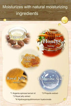&honey Deep Moist 3 items Set (Shampoo step 1.0 440ml ,Treatment step 2.0 440ml ,Hair Oil step 3.0 100ml) for Frizzy, Dry, Curly Hair. Product of Japan.