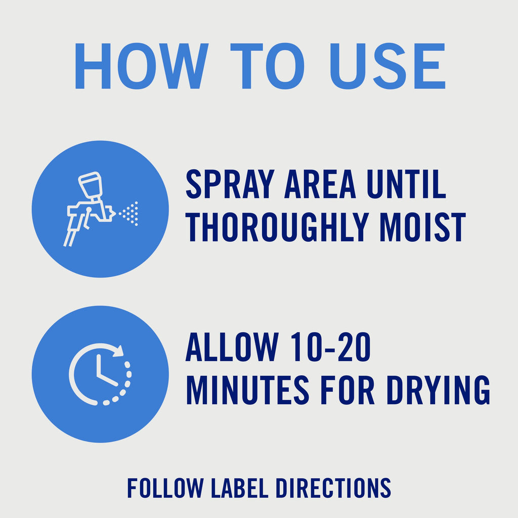 Mediclean Disinfectant Spray Plus Professional Antimicrobial Spray for Use After Floods, 1-Gal Bottle