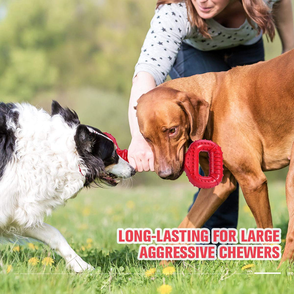 Feeko Dog Toys for Aggressive Chewers Large Breed, Interactive Dogs Toy