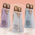 Mom Birthday Gifts from Daughter,Gifts for Mom Hand-Painted Figurines