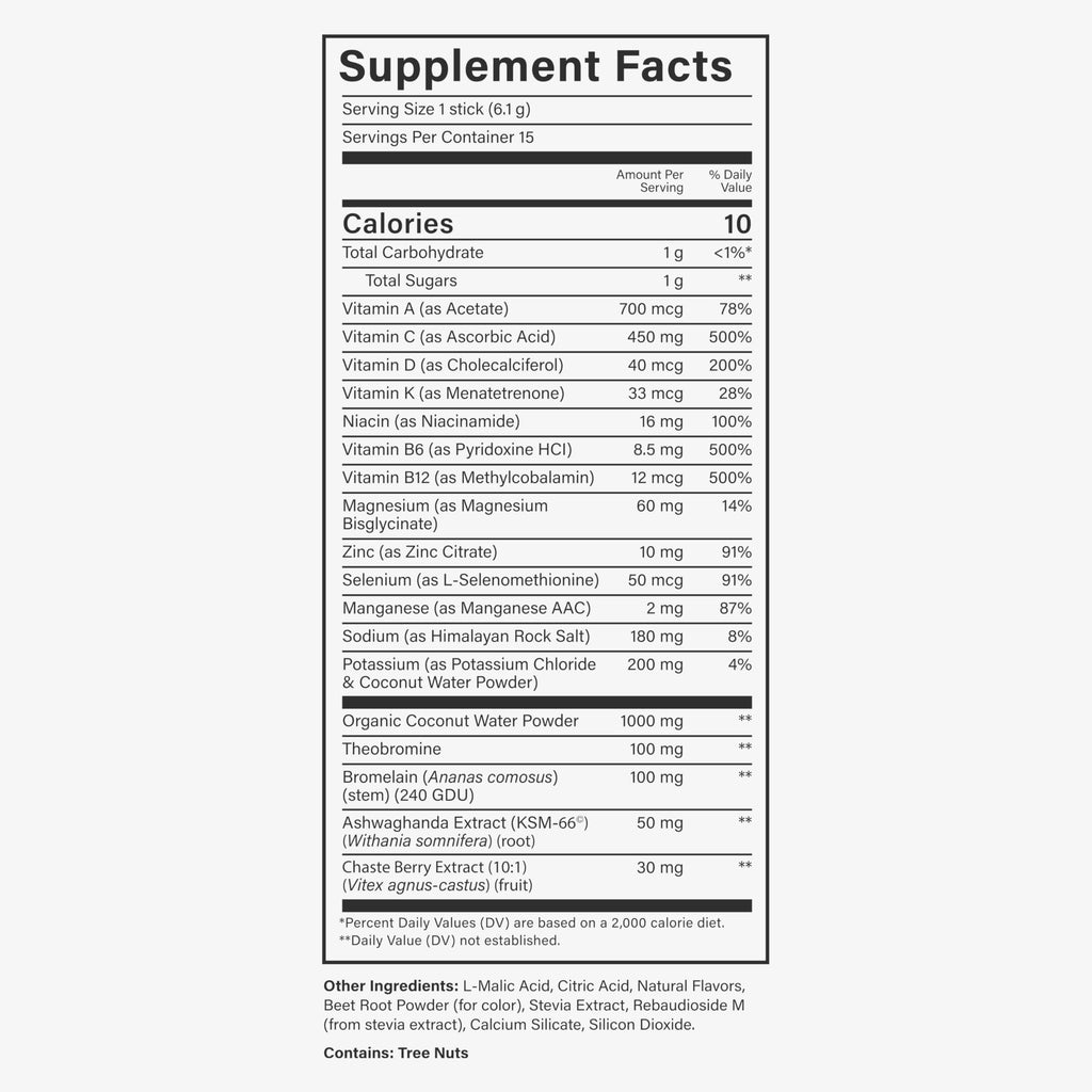 Beam Glow, Hormone Balance for Women, Cortisol Support for Women, Thyroid Support Powder with Selenium, Bromelain and Chasteberry, PMS Relief, Hair Skin & Nails, Health and Wellness Gift, 15 Servings