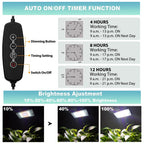 LBW Grow Light with Stand, Full Spectrum Floor Grow Light for Indoor Plants