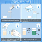 Coliform Bacteria Water Test Kit: 12-Pack Water Bacteria Test Kit Easy At-Home Well Water, Tap, Pool, Spring, Pond, Lake Drinking Water Quality Test