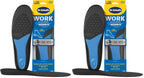 Dr. Scholl's Work All-Day Superior Comfort Insoles (with) Massaging Gel®, Men, 1 Pair, Trim to Fit (Pack of 2)