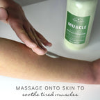 Village Nat. Lotion Muscle Shea Butter Moisturizing 16 Ounce (Pack of 2)