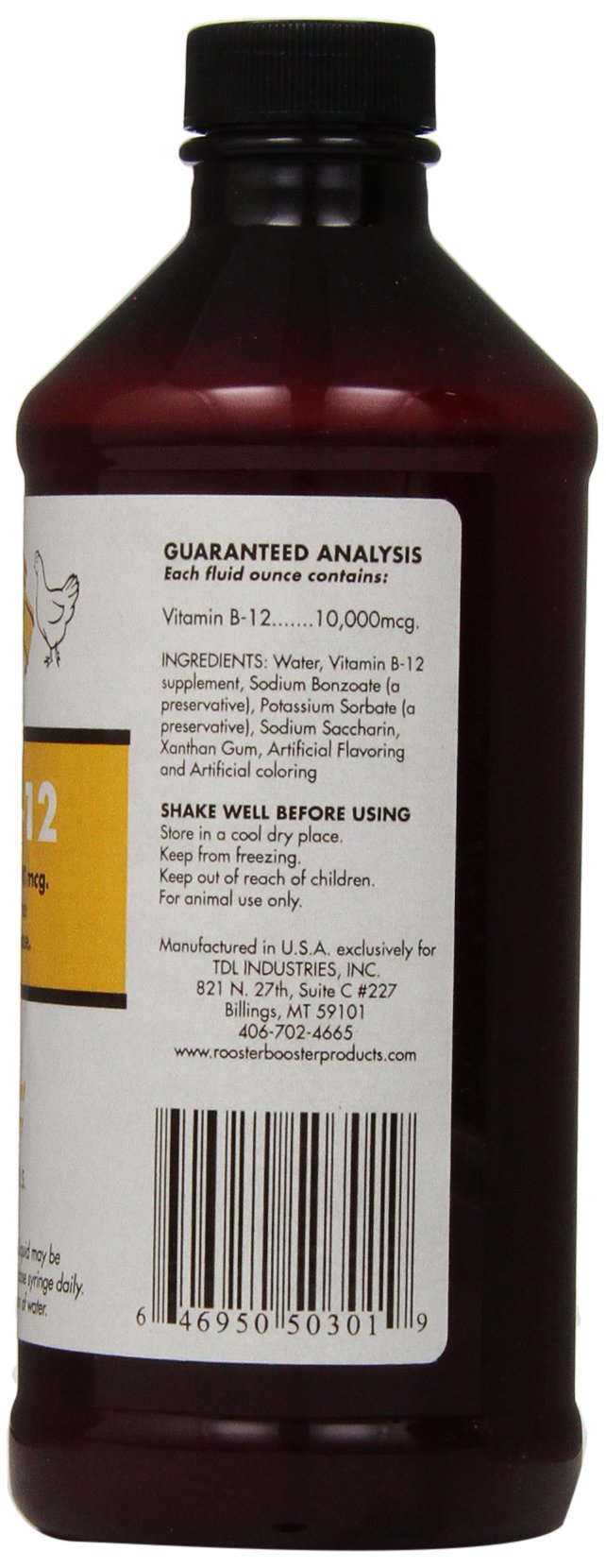 Rooster Booster B-12 Liquid,16-Ounce,(Pack of 2)