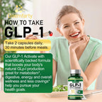 doemfarty GLP-1 Supplement, GLP-1 Support Capsules with Berberine, Naturally GLP1 Production, GLP-1 Probiotic Capsules for Women & Men, 60 Count