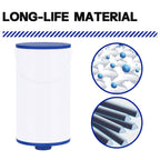 Wowreed Spa Filter Compatible with 303279, FC-2402, Free Flow, AquaTerra, Fantasy Hot Tub Filter, 1 1/2" Finer Thread (1 Pack)