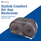 San Jamar Versatwin Tissue Dispenser R3600TBK - 1 Each