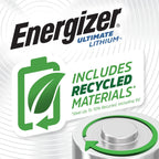 Energizer Ultimate Lithium AA Batteries (8 Pack), 1.5V Lithium Double A Batteries