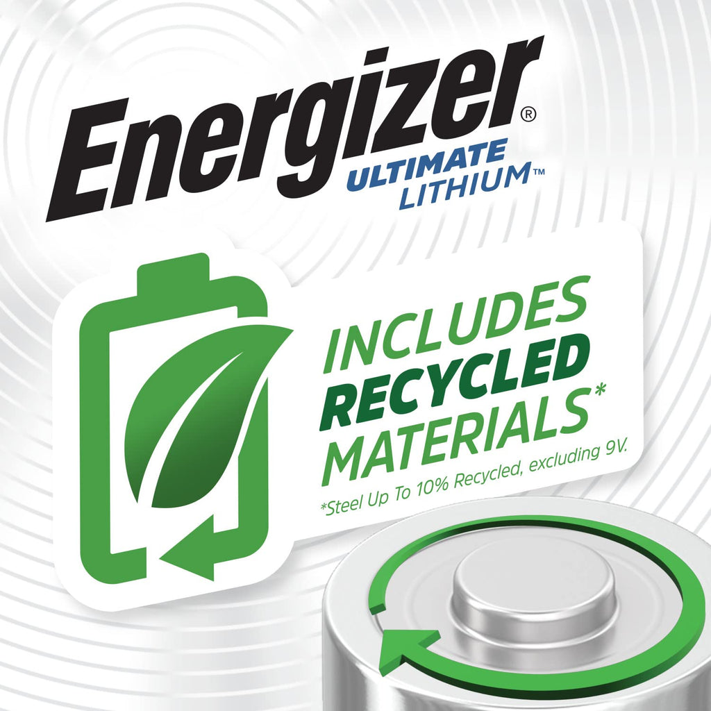 Energizer AAA Batteries, Ultimate Lithium Triple A Battery, 12 Count