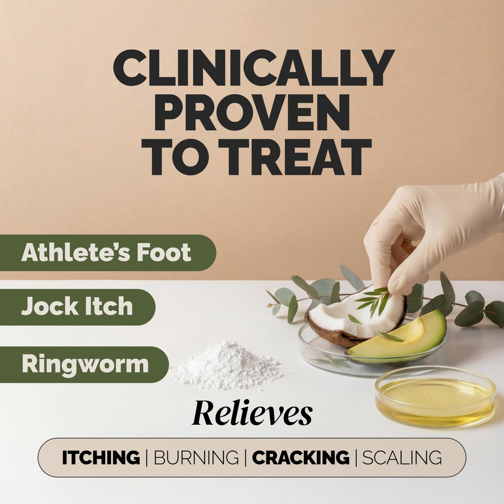 Puriya Clinically Proven Antifungal Cream for Skin Fungus, Extra-Strength Athletes Foot Cream Treatment, Jock Itch, Ringworm Treatment for Humans, Anti Fungal Itchy Skin Relief with Tea Tree Oil
