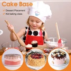 ZENOWICK 25-Packs Cake Boards 10 inch Round, White Cake Board Rounds