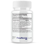 Flow Revive Capsules, FlowRevive Pills Advanced Premium Prostate Supplement Health Support Formula Vitamins For Men Urinary Function, Comfort, Flow & Balance Natural Ingredients Capsulas (60 capsules)