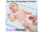 100 Count Super Absorbency Small 17” x 13” Disposable Underpads, Leakproof Quick Drying for Multi-use for Babies, Puppy Pads and Adults, Chucks, Disposable Diaper Changing Pad for Baby, Blue