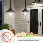 ASOMST 4-Pack Vintage Edison Bulbs 60W Equivalent, 850LM 6W LED Light Bulb Neutral White 4000K, ST58 Filament Lighting E26 Base, Non-Dimmable