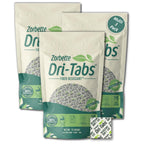 Dri-Tabs | Food-Safe Moisture Absorbers – Keep Fruits, Veggies, Snacks, Bread & More Fresher, Longer! Eco-Friendly, Plant Based Desiccant that Replaces Silica Gel Packets - 3 of 75pk (Green)