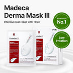 CENTELLIAN 24 Madeca Cream Time Reverse 50ml + Madeca Derma Mask 3(Intensive) 10pc – Hydrating, Firming, Wrinkle Care Set with Centella Asiatica, TECA & Madecassoside for nourished, soothed