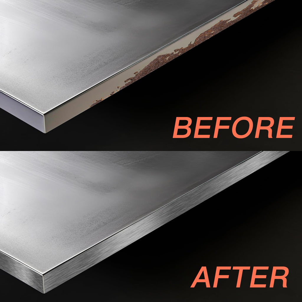 GSCIT Club Grey Silver Edge Banding, 3/4 Inch x 100ft Aluminum Brushed Edge Banding PVC Edge Trim for Cabinet Repair Furniture