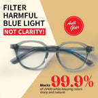 Xenvue Blue Light Blocking Glasses for Men and Women – Premium + Stylish Computer and Screen Eyewear, Reduce Eye Strain.