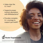 Master Supplements 30-Day Probiotic Gut Reset - Includes Theralac (30 ct.), TruBifido (30 ct.) & TruFlora (30 ct.) - Supports Optimal Gut Health - Gluten Free