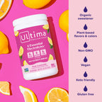 Ultima Replenisher Daily Electrolyte Powder Drink Mix, 90-Serving Canister