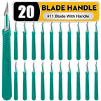 YixangDD 20 PCS Scalpel Blades with #11 Scalpels Surgical Blades