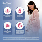 MARYRUTH'S Postnatal & Prenatal Vitamins for Women | Sugar Free | Womens Multivitamin for Pre-Conception, Pregnancy & Nursing | Ginger | Selenium | Folate | Vegan | Non-GMO | Gluten Free | 16 oz