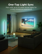 Govee TV Backlight 3 Pro with HDR Triple Camera, 16.4ft 5-in-1 RGBWWIC LED Strip Lights That Change with 75-85 Inch TVs, 75LEDs/m, Supports AI Filter, Smart App and Voice Control, DreamView Sync