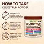 Colostrum Powder 40% IgG with Collagen, Probiotics, Chocolate, 60 Servings