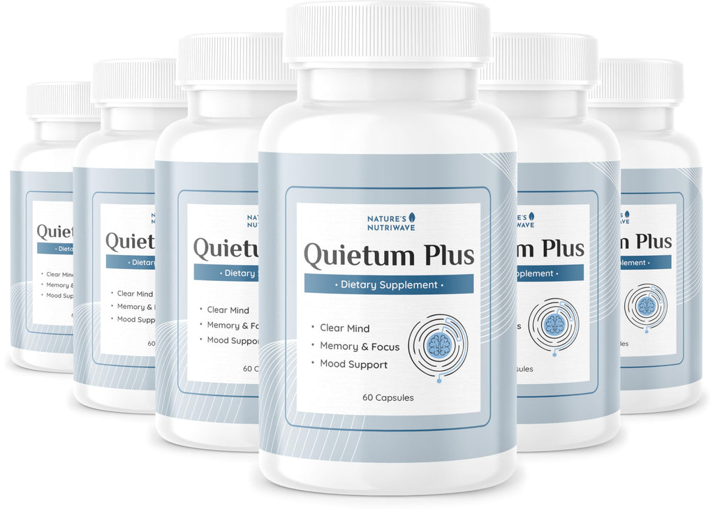 Quietum Plus – Herbal Extract Capsules – 60 Ct, 6 Month Supply