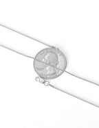 ASHINE Necklaces for Women Dainty 925 Sterling Silver Box Chain 1mm
