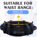 Gait Belt, Gait Belts for Seniors, Gate Belts Medical for Elderly, Gait Belt with 7 Handles, Patient Transfer Belt Quick Release Buckle, Medical Lift Strap Nursing Safety Belt for Physical Therapy