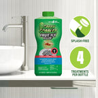 Green Gobbler Fruit Fly Killer+ - Kills Fruit Flies, Drain Flies & Sewer Flies, Gel Treatment for Use in Sinks & Pipes - Safe for Septic Systems, 32oz - Up to 8 USES (2 Pack)
