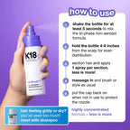 K18 AirWash Travel Non Aerosol Dry Shampoo Spray, 1.6 Fl Oz