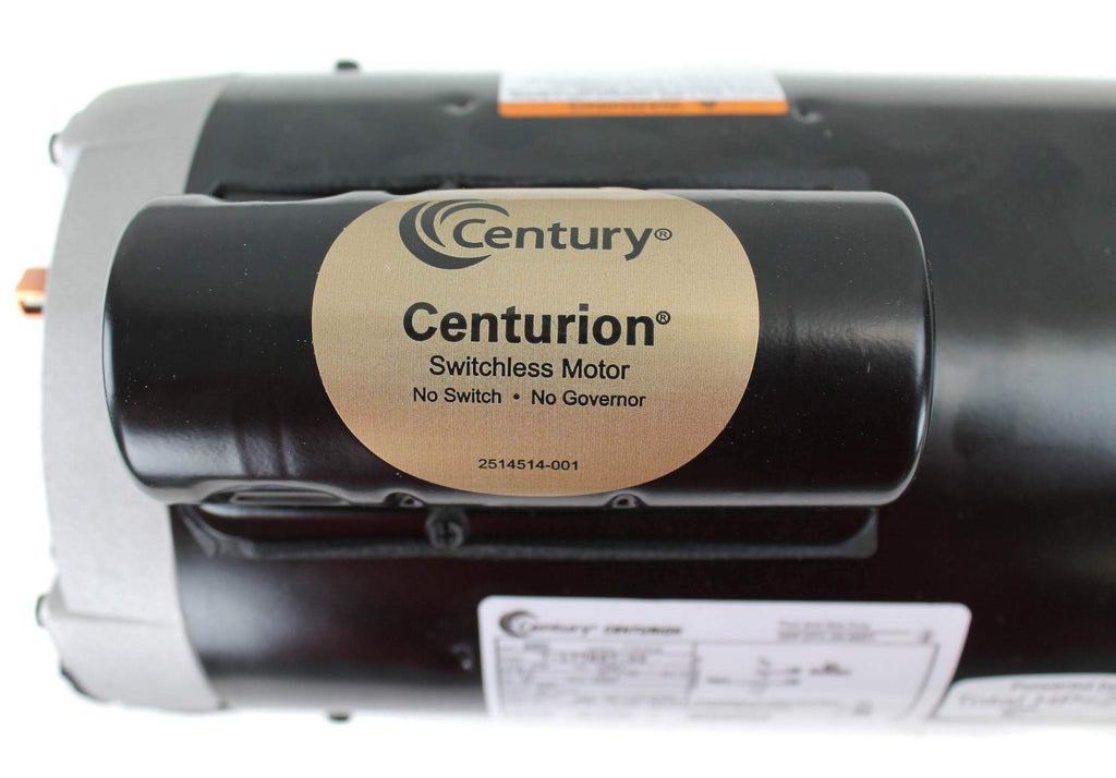 Century Electric B855 2-Horsepower 56Y-Frame Up-Rated Square Flange Replacement Motor (Formerly A.O. Smith)