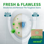 Toilet Bowl Cleaner Strips, Eco-friendly, Non-toxic, Septic Safe, Removes Odors & Stains, Plastic-free, Natural Toilet Bowl Cleaner for Quick and Easy Cleaning, Toilet Fresheners (180 count)