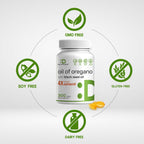 DEAL SUPPLEMENT Oil of Oregano Softgels with Black Seed Oil 300 Count – 30:1 Extract, Active Carvacrol & Thymoquinone – Antioxidant Immune Health Support – Plant Based, Non-GMO