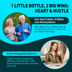 HOLLEGEND Liposomal TMG Supplements Liquid Drops, 1000mg Trimethylglycine as Betaine Anhydrous for Methylation, Antioxidant & Brain & Liver Health, High Absorption, Non-GMO, Vegan, Blueberry, 2 FL Oz