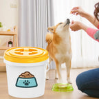 Hacaroa 3 Pieces 5 Gallon Bucket Lids, 12 Inch Plastic Screw Top Seal Lids, Leak-proof Reusable Bucket Twist Lid Caps for Pet Food, Grain, Paint Storage Buckets, 3 Colors