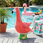 Gaggleville Flamingo Goose Outfit, Fits Large 23" H Statue, by Fox