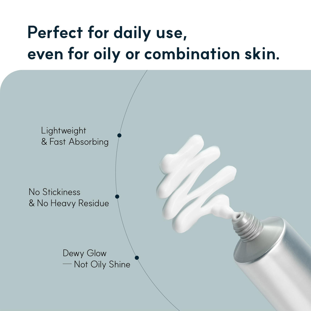 S. Nature AQUA SQUALANE MOISTURIZING CREAM | Face Moisturizer for Dry and Sensitive Skin, Vegetable Squalane 150,00ppm, Long-lasting Hydration, Pore Care Cream, Korean Skin Care (2.02 Fl Oz, 60ml)