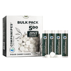 500 PCS Compressed Towel Tablets - Travel Disposable Towels, Compressed Hiking Toilet Paper, Wilderness Wipes, Compact Toilet Paper, Disposable Compressed Face Towel for Camping, Backpacking & Beauty
