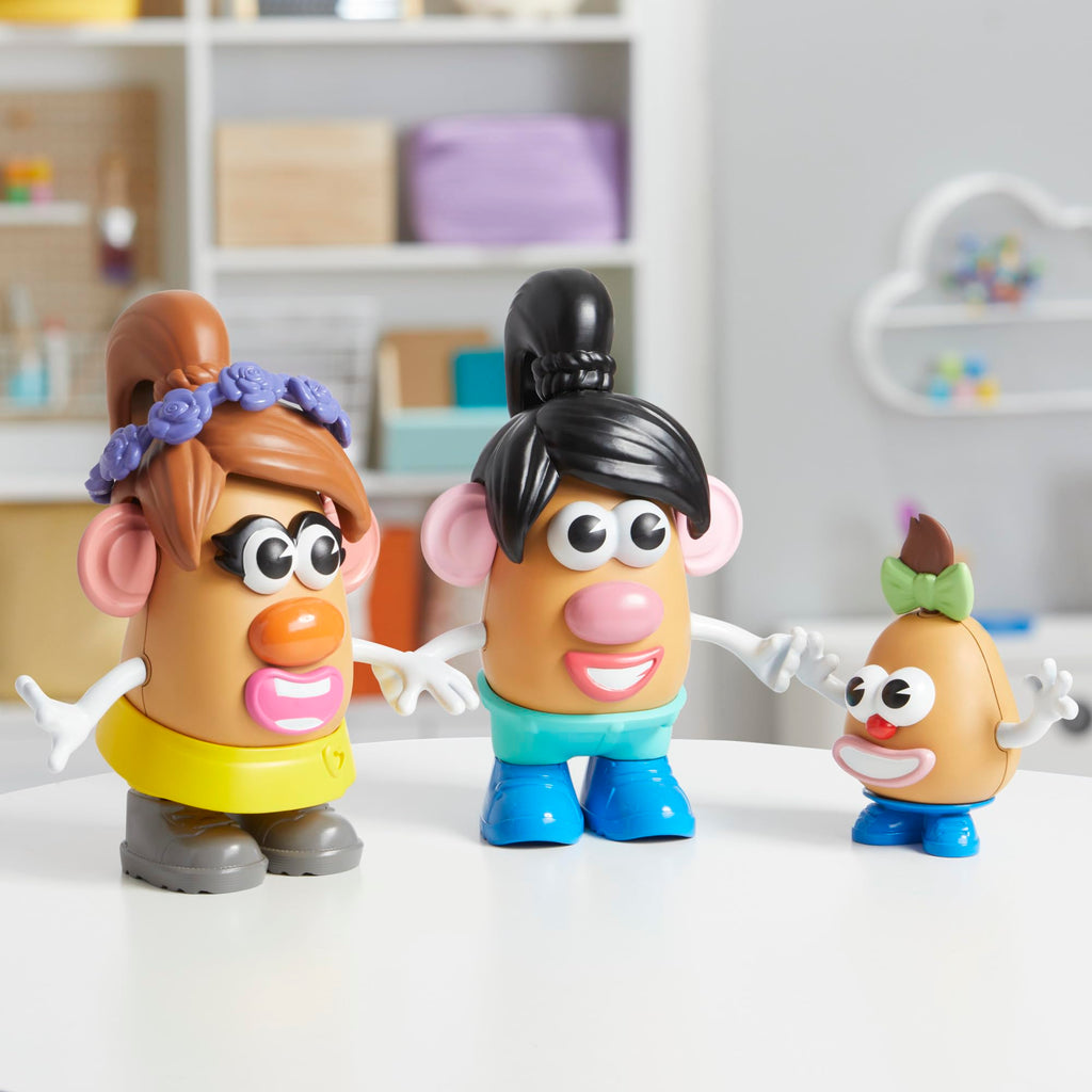 POTATO HEAD Create Your Family Set with 44 Parts and Pieces, Creative Toddler and Preschool Toys for 2 Year Old Girls and Boys and Up (Amazon Exclusive)