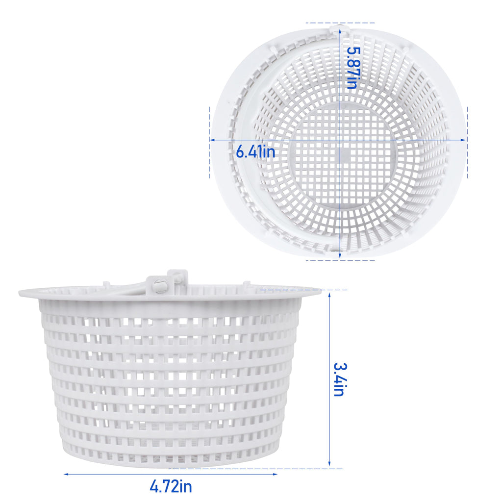 Sialvnd SPX1091C Replacement Above Ground Skimmer Basket for Hayward SP1091 WB736660,SP1091 with Handle -2pcs ﻿