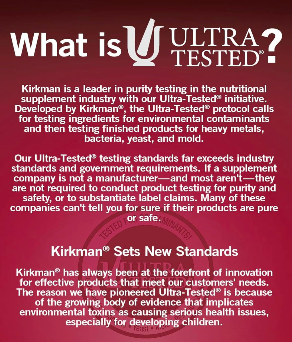 Kirkman Nu-Thera with P-5-P - Hypoallergenic