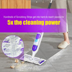60 Pack Disposable Power Mop Refill Pads for Swiffer PowerMop - Multi-Surface Floor Cleaning Mop Pads, Compatible with Swiffer Wet Pads Refill, 12 Layers Thickened | 5X Cleaning Power