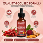 Nutralis Velestoff Cayenne Pepper Liquid Drops, Herbal & Vitamin Blend, 2 fl oz